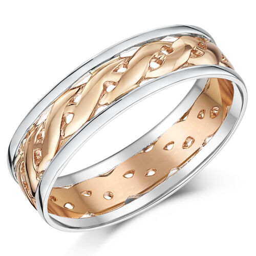 9ct rose gold silver - silver, celtic