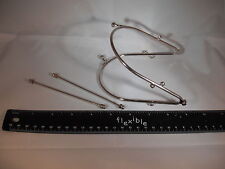 Purse Frame-Steel-Make Your Own Purse With Your Favorite Material 