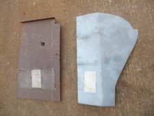 vw T2 camper van splitscreen rear arch closing panel & front seat belt repair