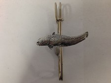 F46 Wells Catfish   kilt pin
