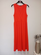 Zara Orange Wrap Over Bust