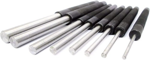 Pin punch set 8pc - set, nail