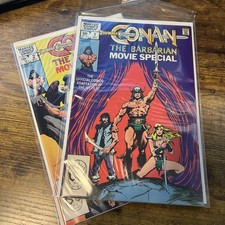 1982 MARVEL Comics CONAN The BARBARIAN Movie Special #1-2 