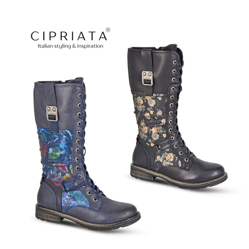 Womens high biker boots - biker,