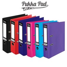 Pukka A4 Lever Arch Files Document Folders Single Pcs or Sets Paperwork Files