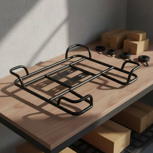 Electric moped cargo rack - electric,