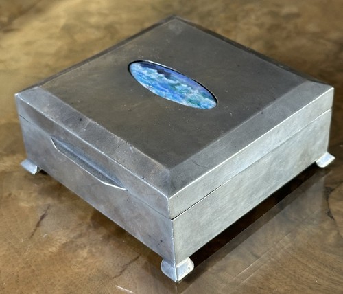 Liberty tudric enamelled box - liberty,