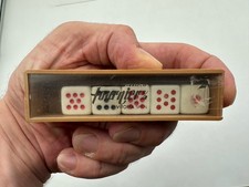 Set of 5 Vintage Spanish Fournier Poker Dice