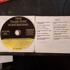 Karaoke cdg discs used