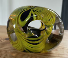 Karlin Rushbrooke Paperweight 3 inches wide Artist Signed