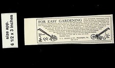 1906 For Easy Gardening Mowers