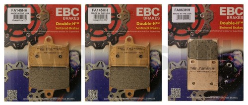 Ebc front rear brake pads - front,