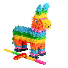 RAINBOW DONKEY PINATA WITH