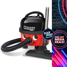 Numatic HVR160-11 Henry Bagged Cylinder Vacuum Cleaner Commercial Hoover 6L Red