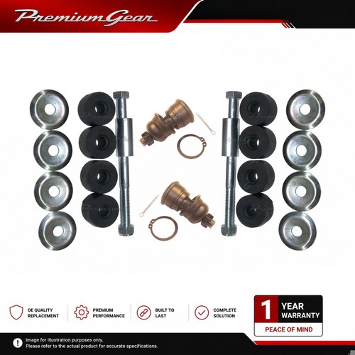 4pcs front lower sway bar - front,