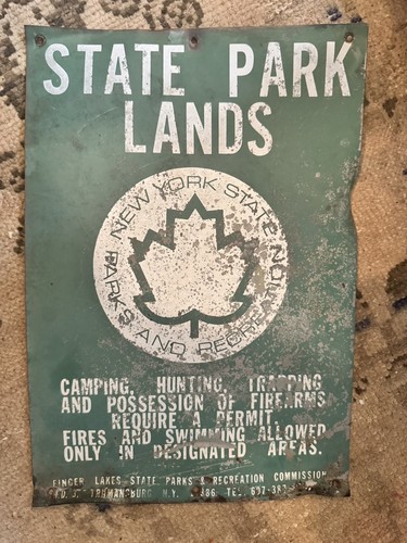 Vintage new york state parks - york,