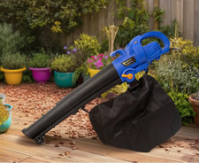 Buildcraft Garden Blower and Vacuum 3000W – Corded Leaf Collector - New