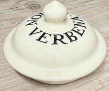 Emma Bridgewater  Teapot - Jasmine & Orange Pekoe with Lemon Verbena on lid.