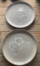 2 Denby Daybreak Dinner Plates