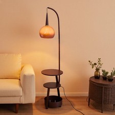160cm Floor Lamp with Shelf