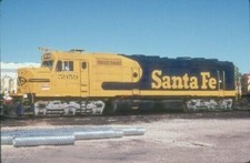 ATSF 5959 F-45 (SANTA FE) --- Original Slide T6-7