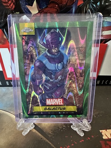 Marvel topps chrome galactus - marvel,