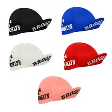 BROOKLYN RETRO VINTAGE CYCLING TEAM MADE ITALY SUMMER UNDER HELMET BIKE HAT CAP