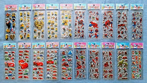 Childrens stickers heroes - stickers,