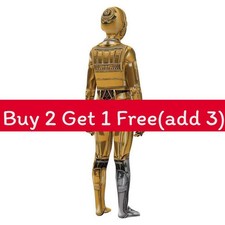 Star Wars Robot Cosplay Costume With Digital Print For Halloween Kids And Adults