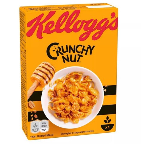 Kellogg crunchy nut - crunchy,