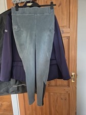 Proline Ladies Denim Breeches Light Grey UK20