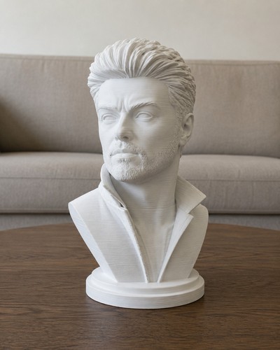 George michael bust statue - george, –