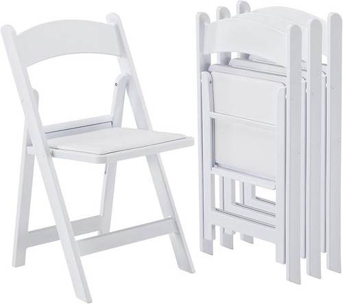 Resin folding chairs - folding, pack