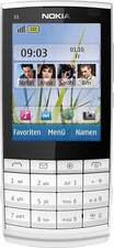 Nokia  X3-02 touch & type - White Silver (Unlocked) Smartphone