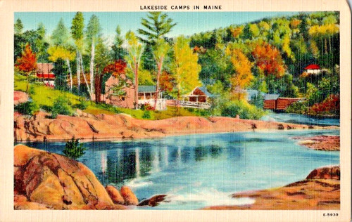 Lakeside camps cabins maine - cabins, in
