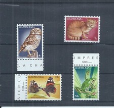 Luxembourg stamps.  1985 Endangered Animals MH SG 1161 - 1164 CV £22 (AJ790)