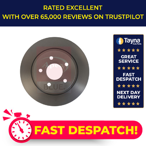 Brake discs pair solid fits - discs,
