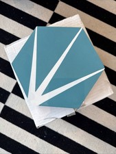 Lily-Pad Marine Hexagon Tile