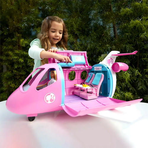 Barbie airplane toy - toy, with