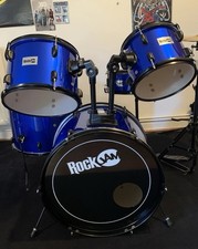 Rock Jam Drum Kit Good Condition!! RRP:300.00! Only £80 buy now!