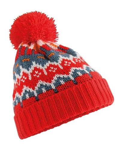 Retro ski beanie hat - retro,