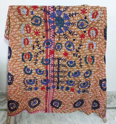 Reversible vintage kantha - vintage,