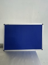 Nobo Premium Plus Felt Notice Board 600 x 450mm Blue 1915187