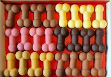 Assorted Chocolate Penis Willy