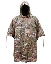 Waterproof MTP Camo Poncho