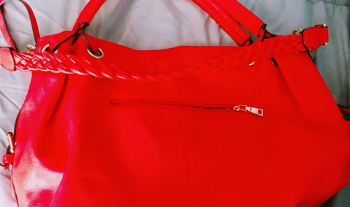 100 leather orange - leather,
