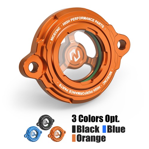 Clear oil filter cover - clear,