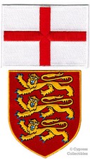 LOT of 2 ENGLAND FLAG PATCH