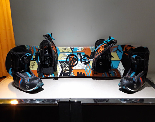 Mini turbo snowboard with - mini,