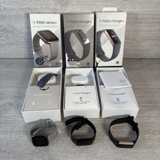 Fitbit Charge 2, Charge 4 & Versa 2 Faulty Bundle - Boxed No Chargers for Spares